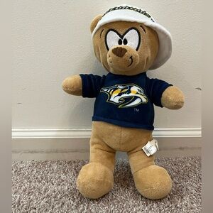 Nashville Predators Hockey Plush NHL  - Good Stuff - Mascot Bear 15"